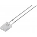 OS5RPM71A1B; LED; rectangular; 2x5x7mm; red; 1560÷2000mcd; 100°; Front: flat; OPTOSUPPLY