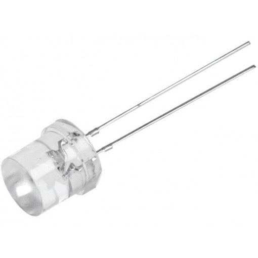 OS5RPM82E1A; LED; 8mm; red; 1560÷2180mcd; 140°; Front: flat; Pitch: 2.54mm; OPTOSUPPLY