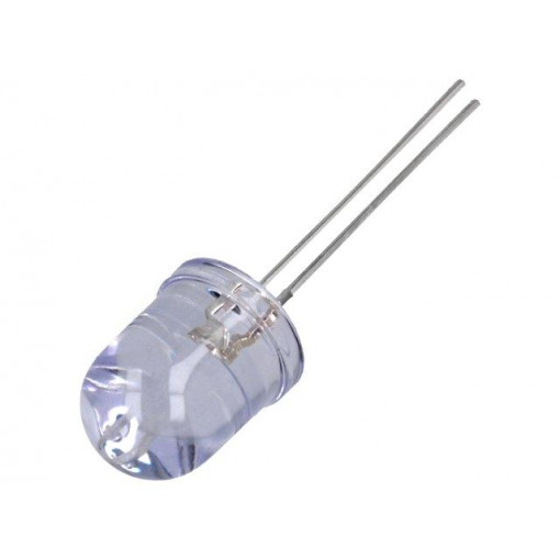 OS5RPMA131A; LED; 10mm; red; 14400÷17000mcd; 30°; Front: convex; Pitch: 2.54mm; OPTOSUPPLY