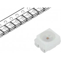 OS5YKAS3C1A; LED; SMD; 3528,PLCC4; yellow; 4200mcd; 3.5x2.8x1.9mm; 120°; 2÷2.6V; OPTOSUPPLY