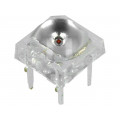 OS5YKAZ5D1P; LED Super Flux; 7.62x7.62mm; yellow; 2180÷4800mcd; 130°; 1.8÷2.4V; OPTOSUPPLY OS5YKAZ5D1P; LED Super Flux; 7.62x7.62mm; yellow; 2180÷4800mcd; 130°; 1.8÷2.4V; OPTOSUPPLY