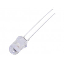 OS5YKP5161A; LED; 5mm; yellow; 2180÷3000mcd; 3.5÷4.5lm; 60°; 30mA; 1.8÷2.6V; OPTOSUPPLY