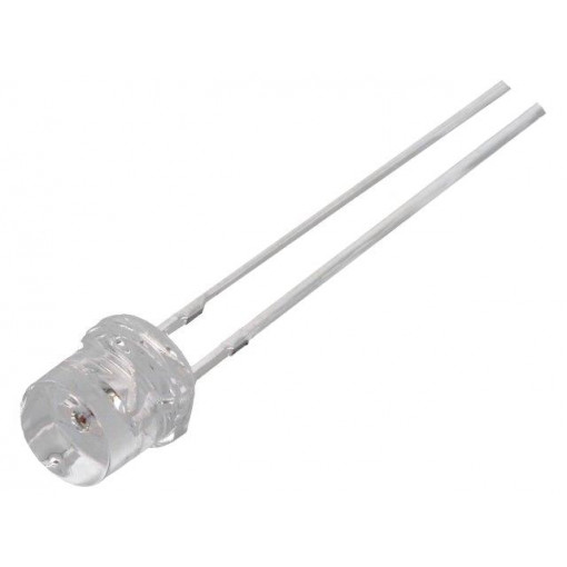 OS5YPM57E1A-LM; LED; 5mm; yellow; 1120÷2180mcd; 140°; 20mA; 1.8÷2.4V; Front: convex; OPTOSUPPLY