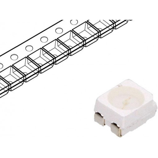 OSB56LS3C1A-LM; LED; SMD; 3528,PLCC4; blue; 1560mcd; 3.5x2.8x1.9mm; 120°; 3÷3.8V; OPTOSUPPLY