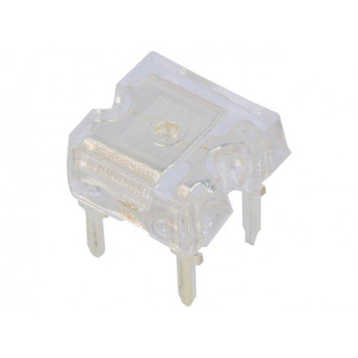 OSB56LZ3K1D; LED Super Flux; 7.62x7.62mm; blue; 500÷700mcd; 180°; Front: flat; OPTOSUPPLY