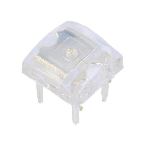 OSB56LZ4E1D; LED Super Flux; 7.62x7.62mm; blue; 500÷750mcd; 140°; Front: flat; OPTOSUPPLY OSB56LZ4E1D; LED Super Flux; 7.62x7.62mm; blue; 500÷750mcd; 140°; Front: flat; OPTOSUPPLY