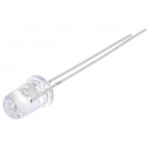 OSB5SA5A31A-12V; LED; 5mm; blue; 1560÷2180mcd; 30°; 10÷15mA; 12V; Front: convex; OPTOSUPPLY