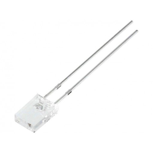 OSB5SA71A1B; LED; rectangular; 2x5x7mm; blue; 500÷750mcd; 100°; Front: flat; 20mA; OPTOSUPPLY