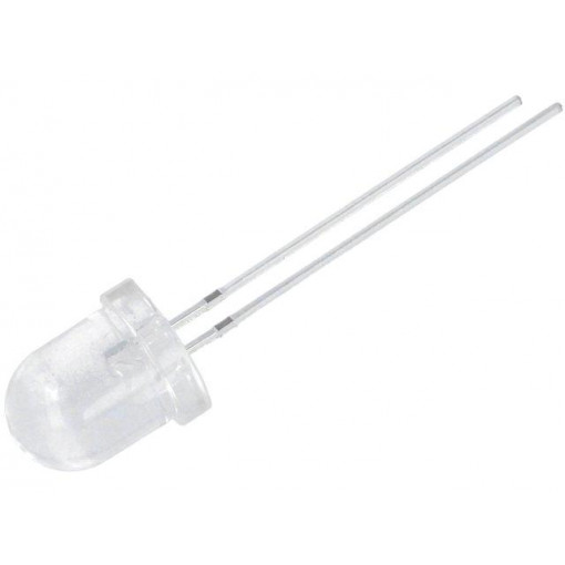 OSB5SA8131A; LED; 8mm; blue; 4200÷5200mcd; 30°; Front: convex; Pitch: 2.54mm; OPTOSUPPLY