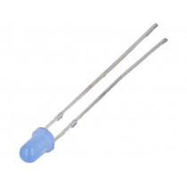 OSB5YU3144A-T-HI; LED; 3mm; blue; 500mcd; 40°; Front: convex; Pitch: 2.54mm; 3000pcs.; OPTOSUPPLY OSB5YU3144A-T-HI; LED; 3mm; blue; 500mcd; 40°; Front: convex; Pitch: 2.54mm; 3000pcs.; OPTOSUPPLY