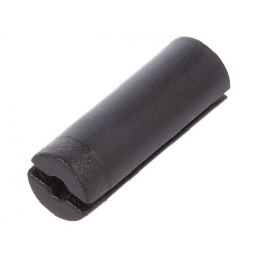 OSB603P-17; Spacer sleeve; LED; ØLED: 5mm; L: 17mm; black; UL94V-2; OPTOSUPPLY