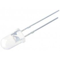 OSBBY25111E; LED; 5mm; bipolar; blue; 4200÷5800mcd; 15°; 20mA; 2.9÷3.6V; LED AC; OPTOSUPPLY
