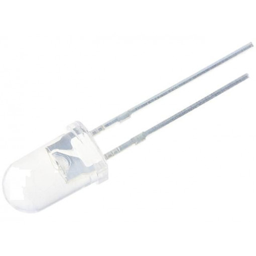 OSBBY25111E; LED; 5mm; bipolar; blue; 4200÷5800mcd; 15°; 20mA; 2.9÷3.6V; LED AC; OPTOSUPPLY
