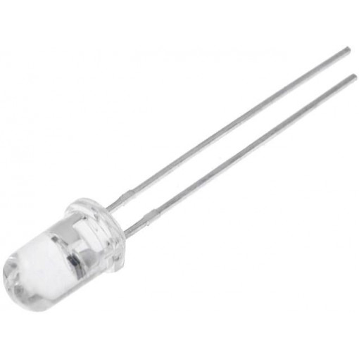 OSCC4L5111A; LED; 5mm; red (tomato); 1.5÷1.8lm; 15°; 20mA; 2.8÷3.6V; OPTOSUPPLY
