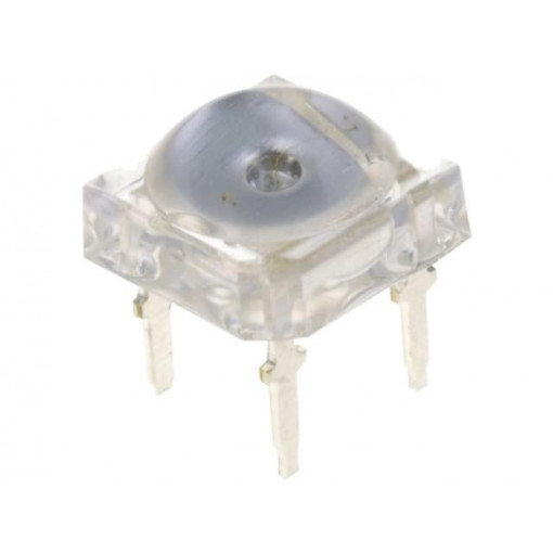 OSG58AZ5D1P; LED Super Flux; 7.62x7.62mm; green; 3000÷4200mcd; 130°; 2.9÷3.6V; OPTOSUPPLY