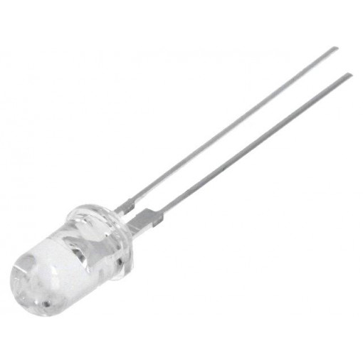 OSG59A5111P; LED; 5mm; green; 120000÷140000mcd; 15°; 20mA; 2.8÷3.6V; OPTOSUPPLY