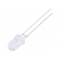 OSG59L5111Y; LED; 5mm; green; 15÷18lm; 15°; 75mA; 2.8÷3.6V; Front: convex; OPTOSUPPLY