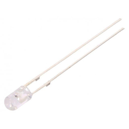 OSG5DA3E31B; LED; 3mm; green; 8400÷10000mcd; 30°; Front: convex; Pitch: 2.54mm; OPTOSUPPLY