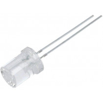 OSG5DA83C1A; LED; 8mm; green; 150÷220mcd; 120°; Front: recessed; Pitch: 2.54mm; OPTOSUPPLY