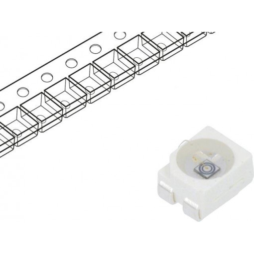 OSG5DAS3C1A-CRLED18; CRLED; SMD; 3528,PLCC4; green; 900mcd; 3.5x2.8x1.9mm; 120°; 5.5÷20V; OPTOSUPPLY