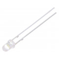 OSG74L3131A; LED; 3mm; green (fluorescent green); 10000÷12000mcd; 30°; 6.5÷7lm; OPTOSUPPLY