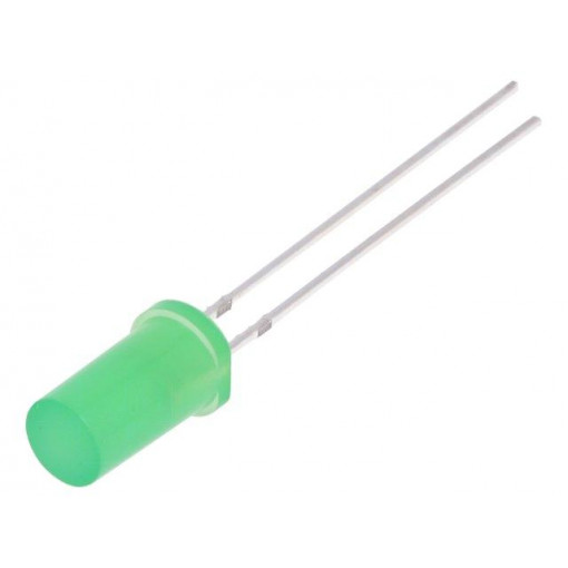OSGGH25TK4A; LED; 5mm; bipolar; yellow green; 68÷100mcd; 180°; 20mA; 1.8÷2.6V; OPTOSUPPLY OSGGH25TK4A; LED; 5mm; bipolar; yellow green; 68÷100mcd; 180°; 20mA; 1.8÷2.6V; OPTOSUPPLY