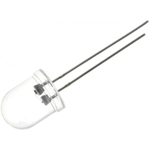 OSHR0X31A; LED; 10mm; red; 1120÷2180mcd; 30°; 4.5÷6V; 20mA; Variant: blinking; OPTOSUPPLY