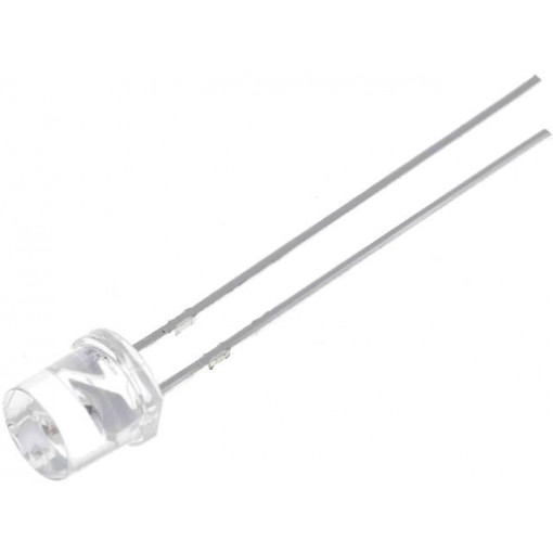 OSHR53E1A-IJ; LED; 5mm; red; 330÷750mcd; 140°; 20mA; 1.8÷2.4V; Front: flat; OPTOSUPPLY