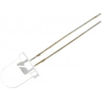 OSHR8131A-NO; LED; 8mm; red; 2180÷4200mcd; 30°; Front: convex; Pitch: 2.54mm; OPTOSUPPLY