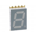 OSK1039A-LR; Display: LED; 7-segment; 10mm; 0.39