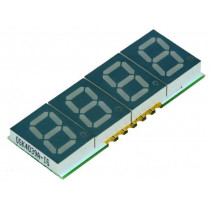 OSK4039A-IG; Display: LED; 7-segment; 10mm; 0.39