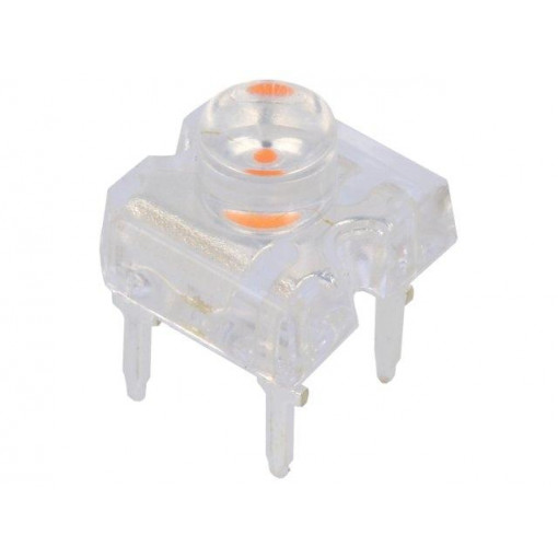 OSK54LZJC1D; LED Super Flux; 7.62x7.62mm; pink; 500÷750mcd; 120°; 2.8÷3.6V; OPTOSUPPLY