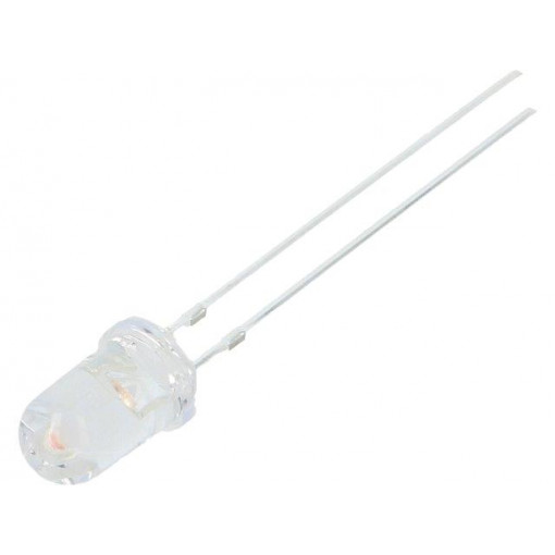OSK5DK5111A; LED; 5mm; pink; 5800÷7000mcd; 15°; 20mA; 2.9÷3.6V; Front: convex; OPTOSUPPLY