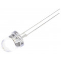 OSM54L8131P; LED; 8mm; white warm; 25000÷30000mcd; 30°; Front: convex; OPTOSUPPLY