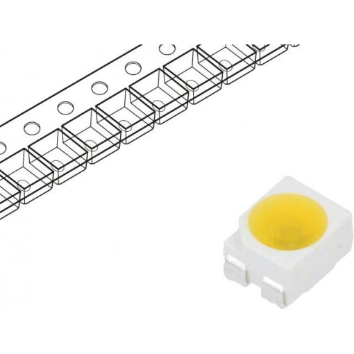 OSM54LS3C1A-CRLED18; CRLED; SMD; 3528,PLCC4; white warm; 1600mcd; 120°; 18mA; 5.5÷20V; OPTOSUPPLY