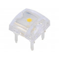 OSM54LZ4E1D; LED Super Flux; 7.62x7.62mm; white warm; 900÷1400mcd; 140°; 30mA; OPTOSUPPLY