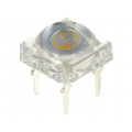 OSM54LZ5D1P; LED Super Flux; 7.62x7.62mm; white warm; 1560÷2180mcd; 130°; 30mA; OPTOSUPPLY