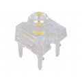 OSM54LZJC1D; LED Super Flux; 7.62x7.62mm; white warm; 1560÷2180mcd; 120°; 30mA; OPTOSUPPLY
