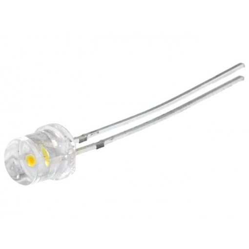 OSM5DK57E1A; LED; 5mm; white warm; 1120÷1560mcd; 140°; 20mA; 2.9÷3.6V; OPTOSUPPLY