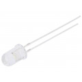 OSM5DK5A31A-12V; LED; 5mm; white warm; 2180÷3000mcd; 30°; 10÷15mA; 12V; Front: convex; OPTOSUPPLY