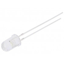 OSM5DK5A31A-12V; LED; 5mm; white warm; 2180÷3000mcd; 30°; 10÷15mA; 12V; Front: convex; OPTOSUPPLY