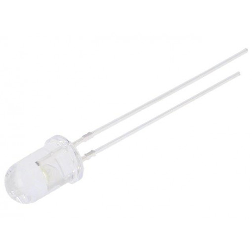 OSM5DK5A31A-12V; LED; 5mm; white warm; 2180÷3000mcd; 30°; 10÷15mA; 12V; Front: convex; OPTOSUPPLY