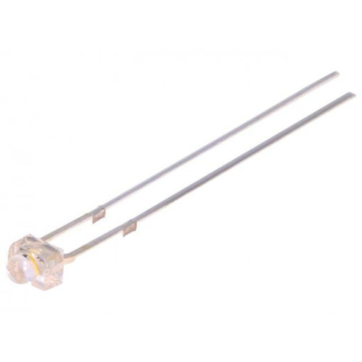 OSM5DK7331A-12V; LED; 1.8mm; white warm; 1560mcd; 30°; 12V; Front: convex; 12VDC; OPTOSUPPLY