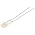 OSM5DK7BA1B; LED; rectangular; 2x3x4mm; white warm; 330÷500mcd; 100°; 20mA; OPTOSUPPLY