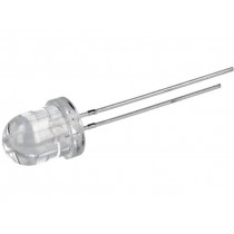 OSM5DK8131A; LED; 8mm; white warm; 14400÷18000mcd; 30°; Front: convex; OPTOSUPPLY