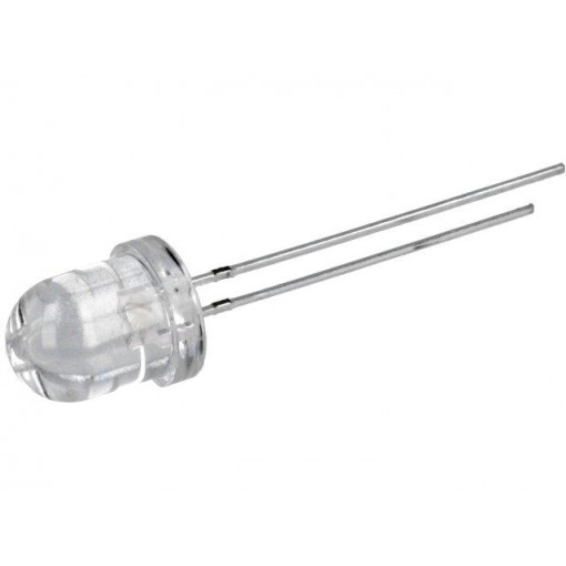 OSM5DK8131A; LED; 8mm; white warm; 14400÷18000mcd; 30°; Front: convex; OPTOSUPPLY