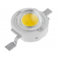 OSM5XZE3E1E; Power LED; white warm; 140°; 700mA; P: 3W; 180lm; 3.5÷4.5V; OPTOSUPPLY OSM5XZE3E1E; Power LED; white warm; 140°; 700mA; P: 3W; 180lm; 3.5÷4.5V; OPTOSUPPLY