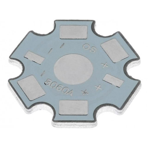 OSMCPCB8060A; STAR pcb for high power LEDs; LED 3W-5W; OPTOSUPPLY