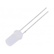 OSMMD25TK2A; LED; 5mm; bipolar; white warm; 750÷900mcd; 180°; 20mA; 2.7÷3.4V; OPTOSUPPLY