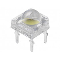 OSMR43Z2C1P; LED Super Flux; 7.6x7.6mm; white warm; 16lm; 120°; Front: convex; OPTOSUPPLY